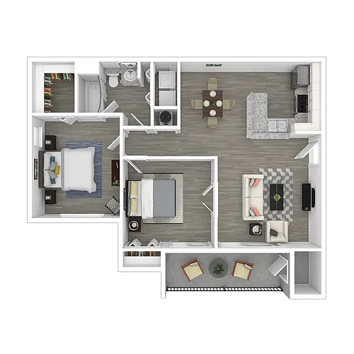 Floor plan Silver Palm - West