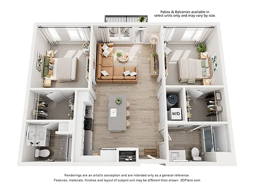 Floor plan The Dorrian