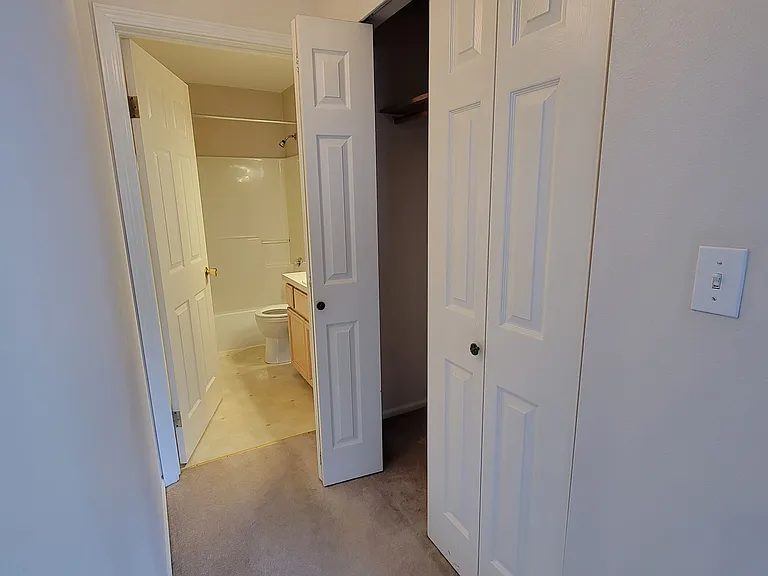 2nd bath and extra storage closet
