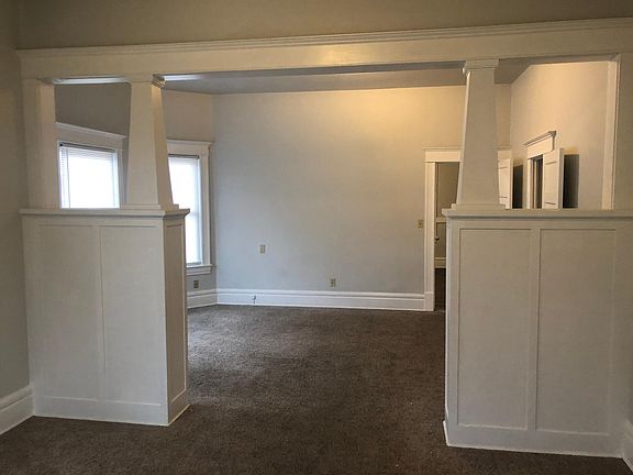 Large living room and dining area