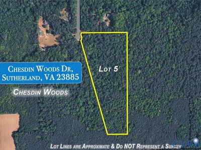 LOT 5 Chesdin Woods Dr Lot 5, Sutherland, VA, 23885