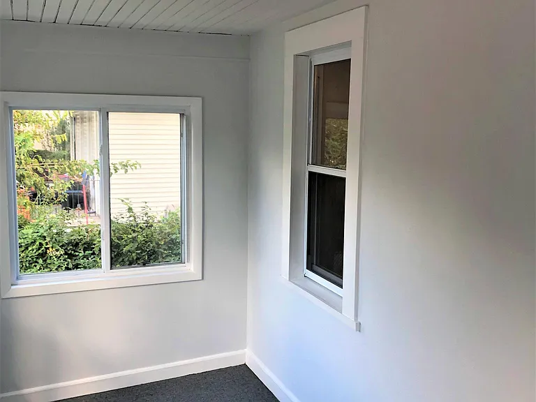 Enclosed front porch