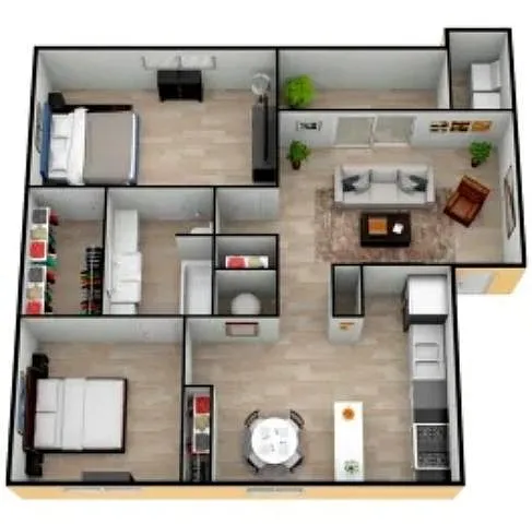 Floor plan The Bismarck