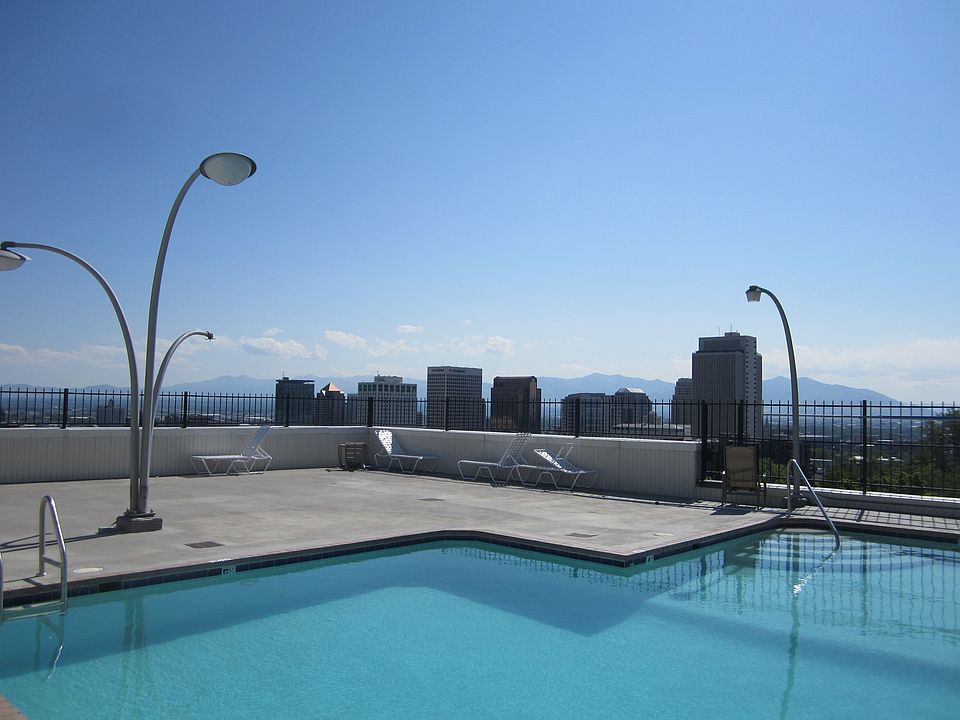 Rooftop pool with amazing views