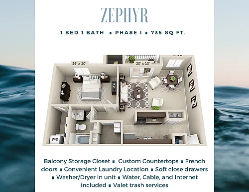 Floor plan Zephyr