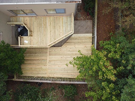 New deck and porch