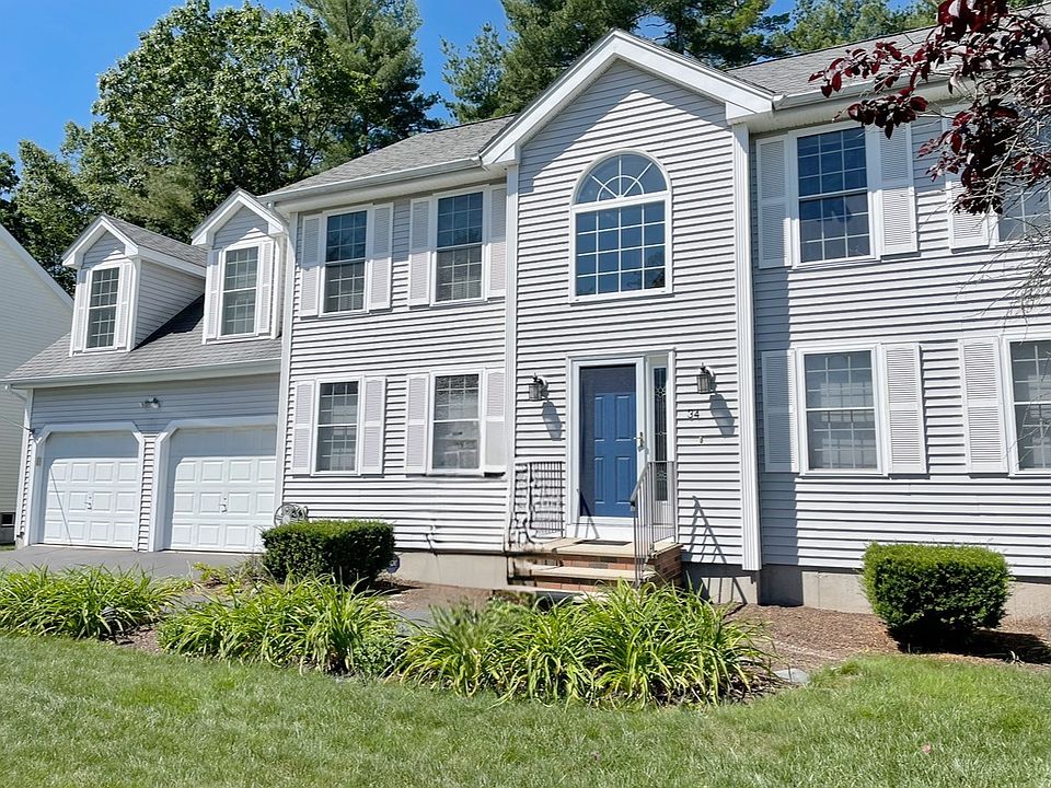 Front of house in summer