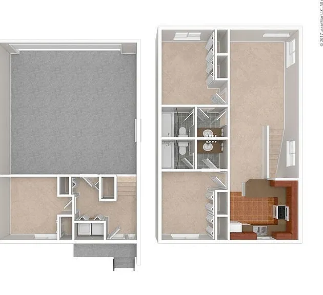 Creekstone - Richmond Townhome - 2 Beds - 2 Baths - 1165 Sq. ft.