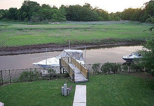 back yard dock