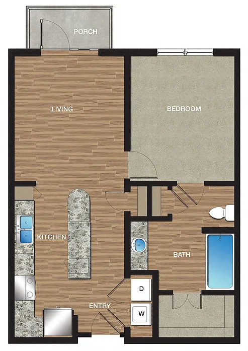 Floor plan A1
