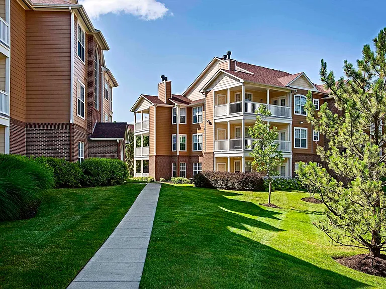 Building Exterior with Greenspace