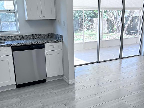 kitchen overlooking patio