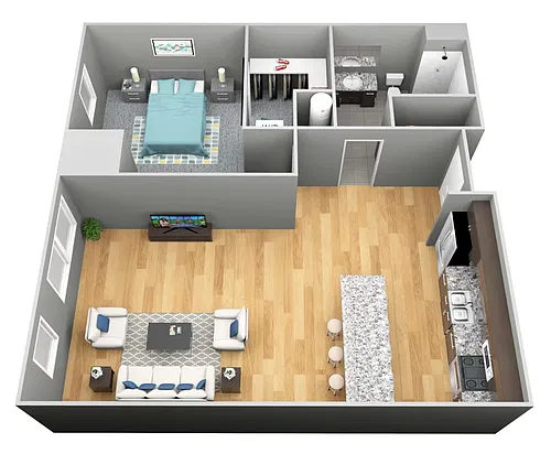 Floor plan The Aquila