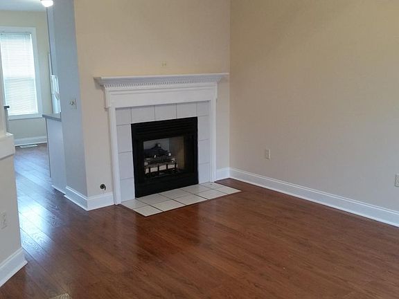 Living room with gas fireplace