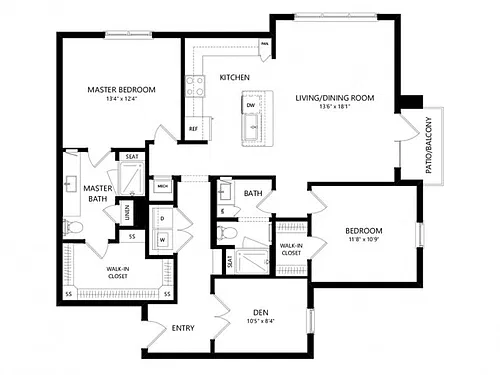 Floor plan B5C