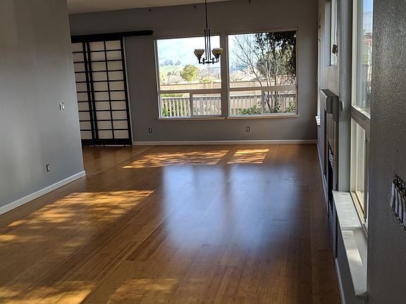 Living room from the front entry