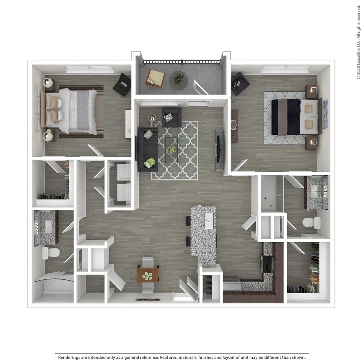 Floor plan Lake Ridge