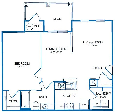 Floor plan Avery