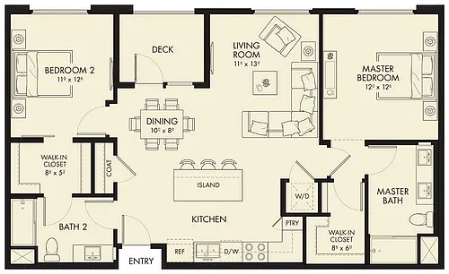 Floor plan Plan B1
