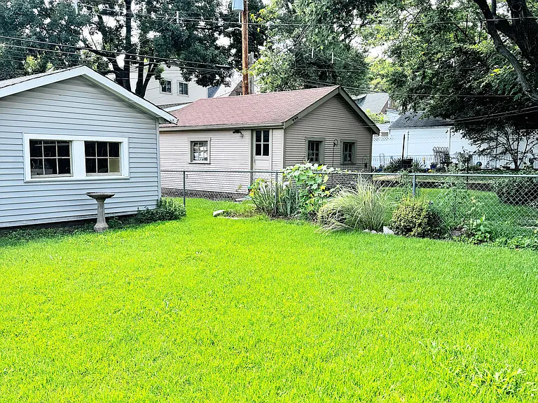 Yard and garage
