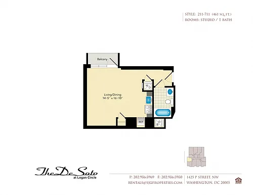 Floor plan DeSoto 11