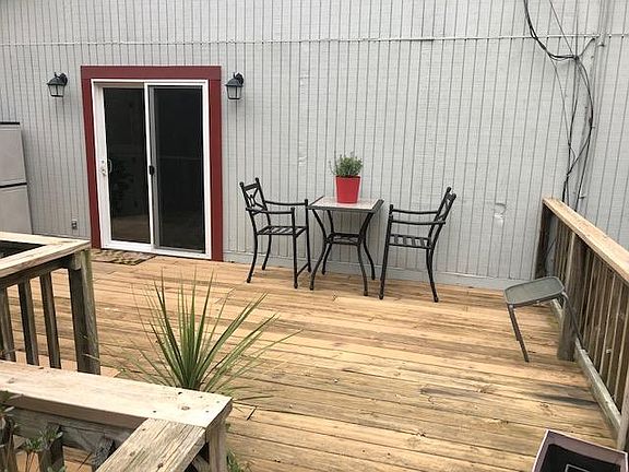back deck off dining area