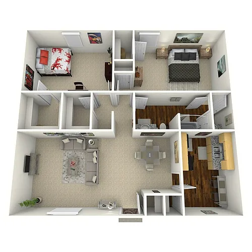 Floor plan 2B