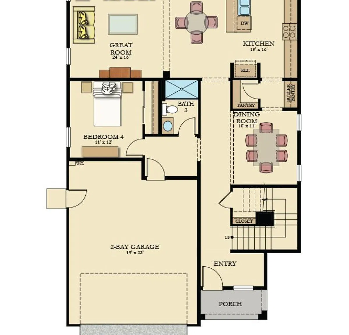 4 bed, 2807 sqft, $3,300 — Photo 3