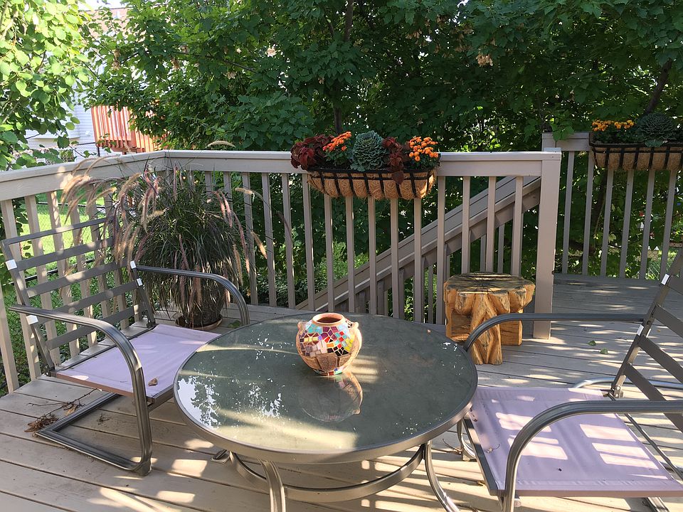 Deck in Backyard