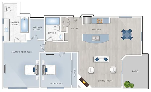 Floor plan G