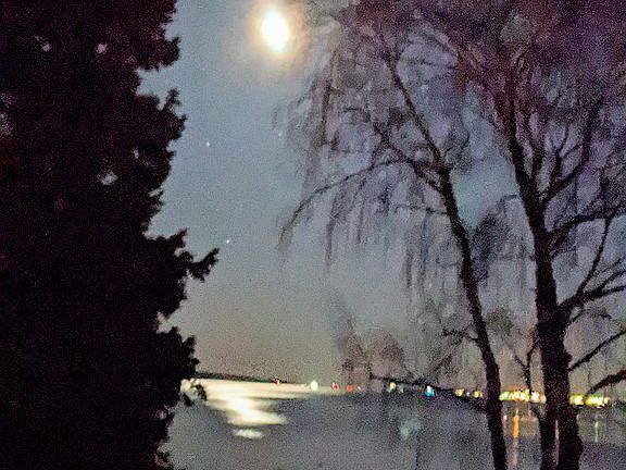 Moonrise on Casco Bay