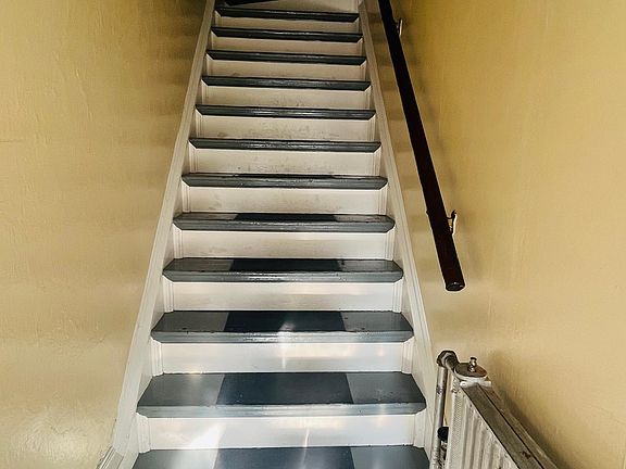 This is an upstairs apartment.