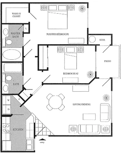 Floor plan B1