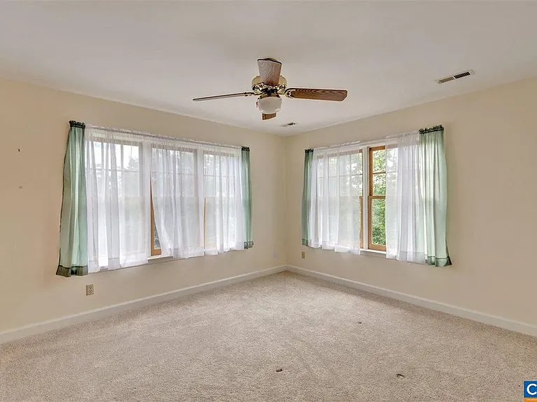 The front bedroom is the one kids fight over. It has amazing views and just a bit more privacy due to its location. 12x12