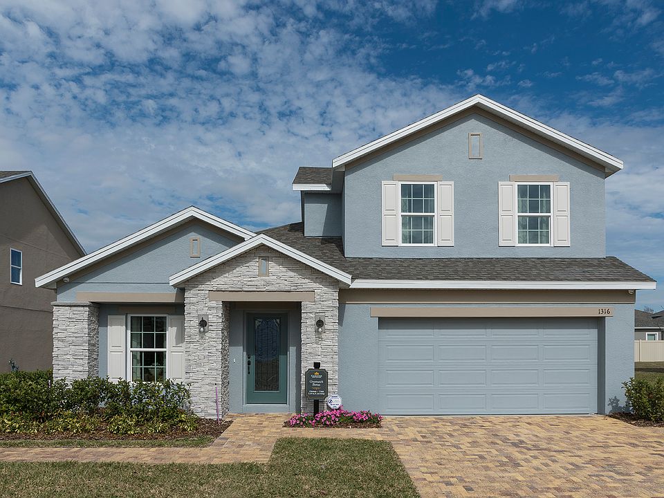 Greenwich Bonus elevation 2 shown with optional stone