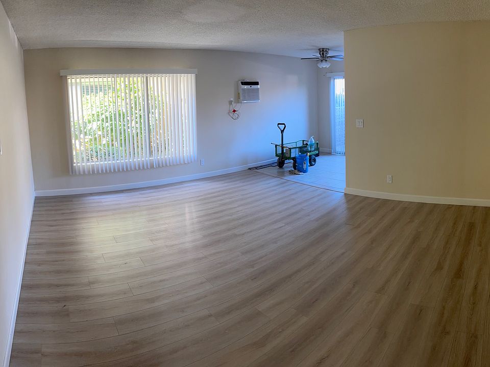 Front door opens to living room