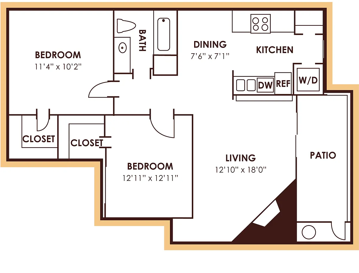 Floor plan D