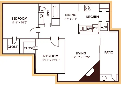 Floor plan D