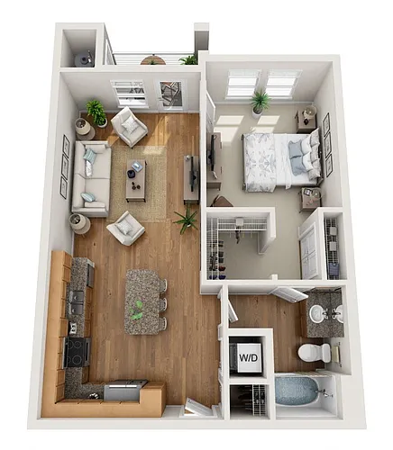Floor plan Theia