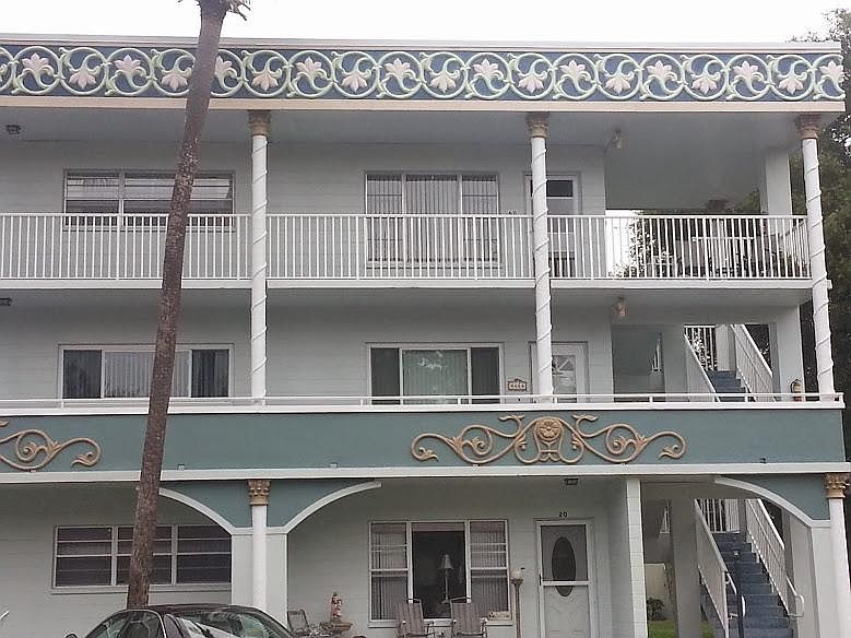 Second floor End Unit, parking directly at stairs and elevator also available. Directly across from East Activity Center, pool and Tennis.
