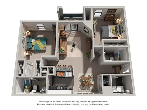 Floor plan Twin State