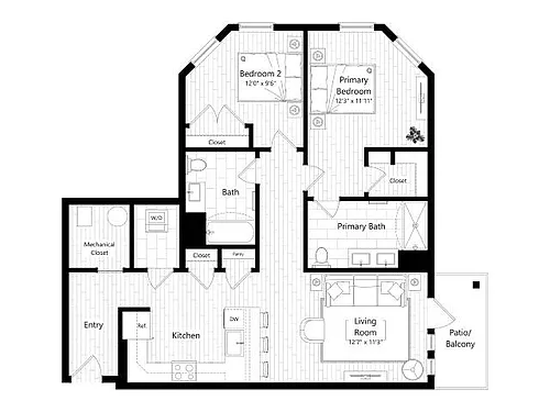 Floor plan B4