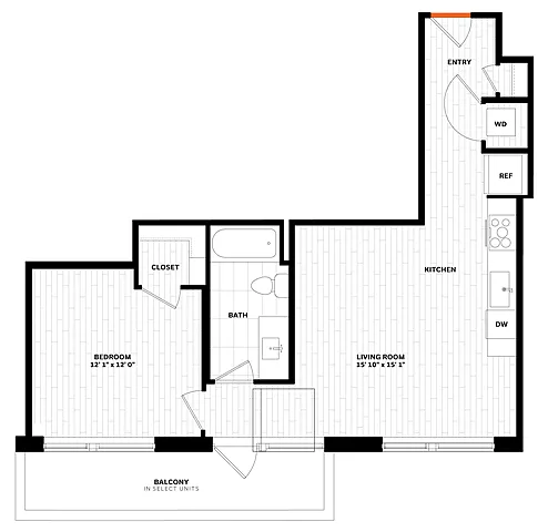 Floor plan A02N