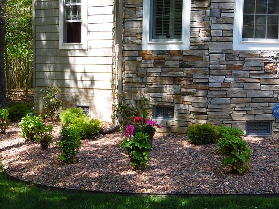 New landscaping