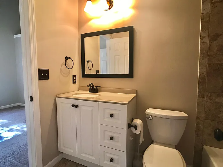 Renovated bathrooms