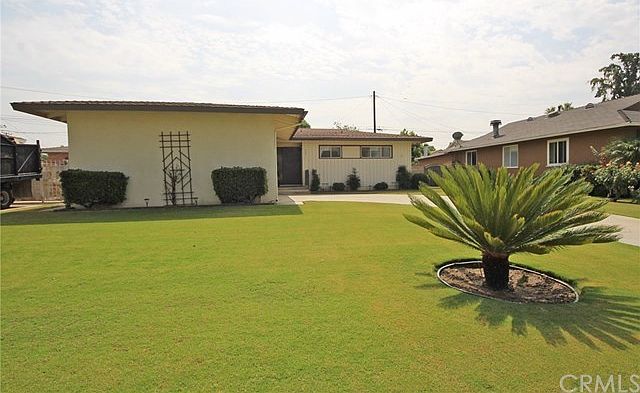Manicured front and back yards