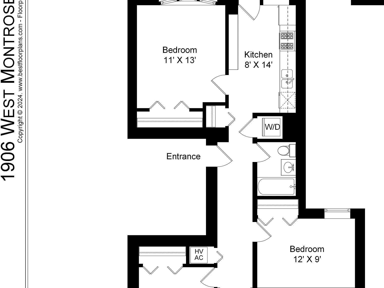 3 bed, 1135 sqft, $3,100 — Photo 2