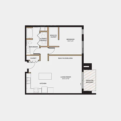 Floor plan A22