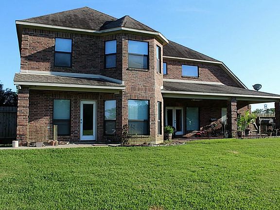 View of the back side of the home.