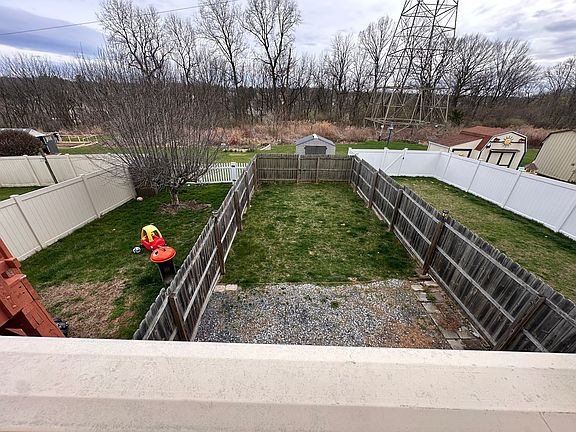 Backyard view from Deck